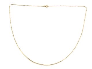 cadena oro 18k 30cm