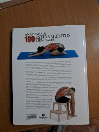 Anatomía 100 estiramientos esenciales (Color)