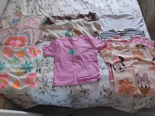 Lote Camisetas Niña Zara talla 5 y 6 