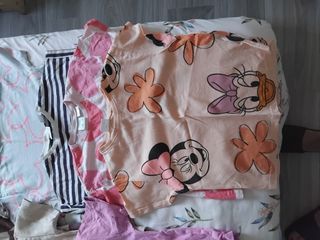 Lote Camisetas Niña Zara talla 5 y 6 