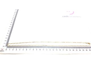 cadena oro 18k 26cm