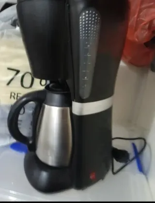 Cafetera Carrefour Home Negra