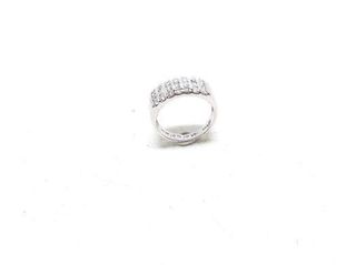 anillo oro 18k con piedra con diamante t. 1 (13,05 mm)