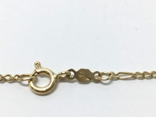 cadena oro 18k 22cm