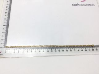 cadena oro 18k 22cm