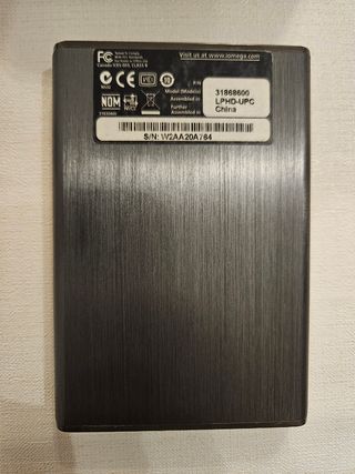 Disco duro externo Toshiba Iomega 500GB