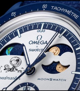 Omega x Swatch Snoopy You Moonshine Gold ottobre