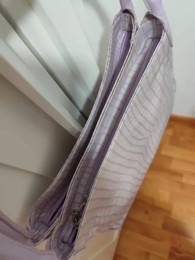 Bolso Yancii Piel Efecto Cocodrilo