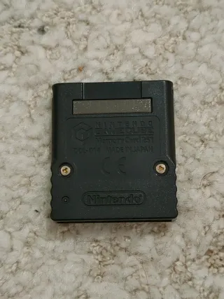 Tarjeta Memoria Nintendo GameCube