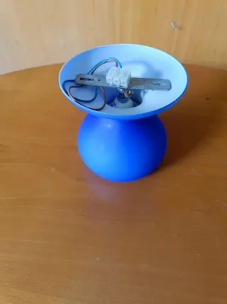 Lámpara Techo Azul Cobalto