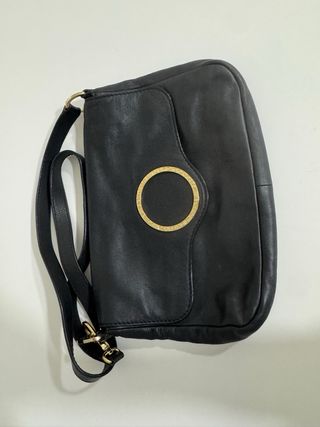 Bolso hombre Purificacion Garcia piel negro