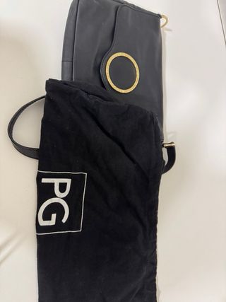 Bolso hombre Purificacion Garcia piel negro