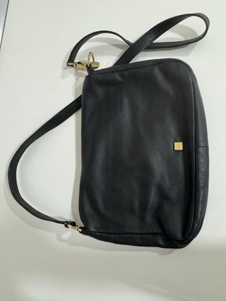 Bolso hombre Purificacion Garcia piel negro