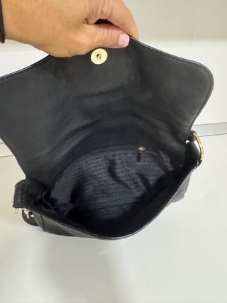 Bolso hombre Purificacion Garcia piel negro