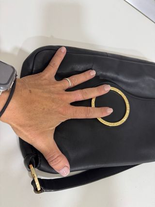 Bolso hombre Purificacion Garcia piel negro