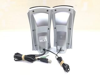 altavoces pc innobo gris