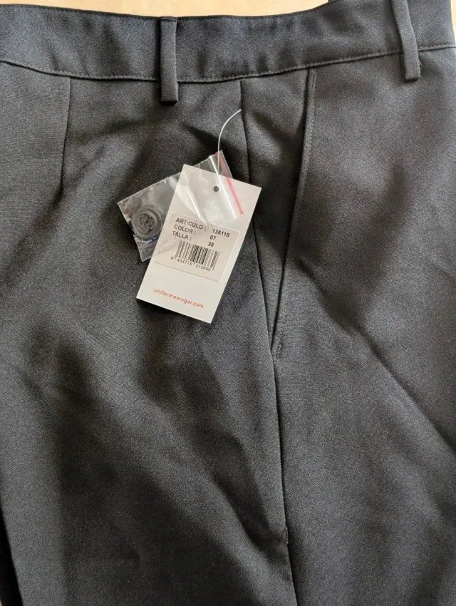 Pantalón Roger Talla S (36) Negro