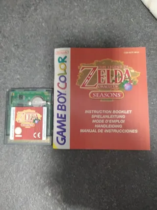 The Legend of Zelda Oracle of Seasons GBC
