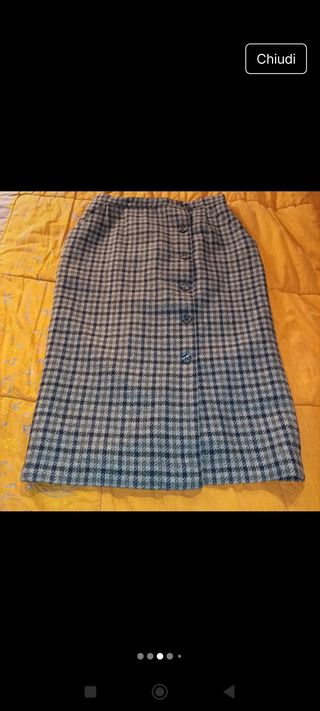 Gonna Luisa Spagnoli a quadri