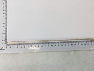 cadena oro 18k 25cm