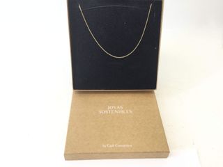 cadena oro 18k 25cm