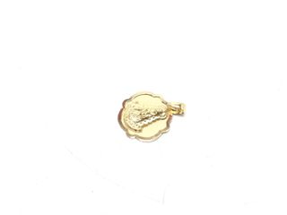 medalla oro 18k