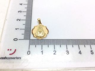 medalla oro 18k
