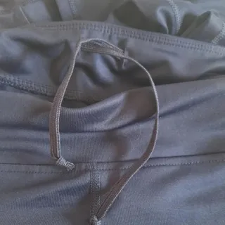 Pantaloni fitness blu elasticizzati