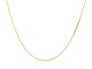 cadena oro 18k 30cm