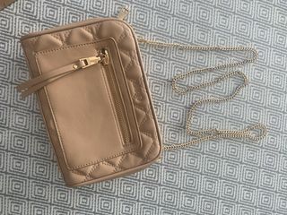 Bolso Liu Jo Beige Dorado