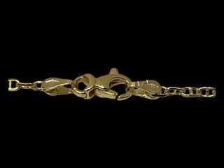 cadena oro 18k 30cm