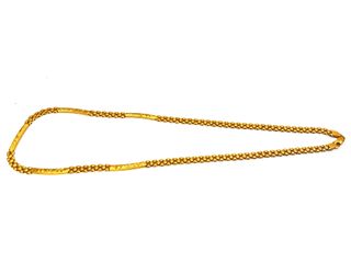cadena oro 18k 25cm
