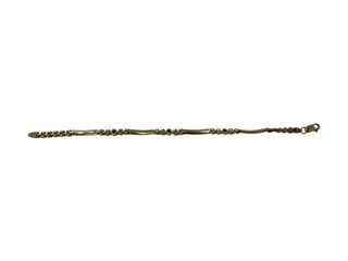 pulsera oro 18k con circonita