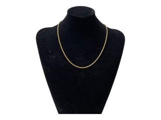 cadena oro 18k 25cm