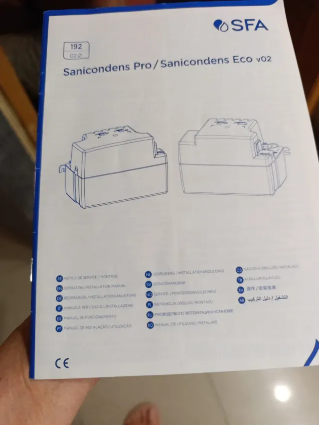 Bomba condensador, poco uso como nueva.