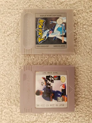 Pokemon Plata y FIFA 97 Game Boy