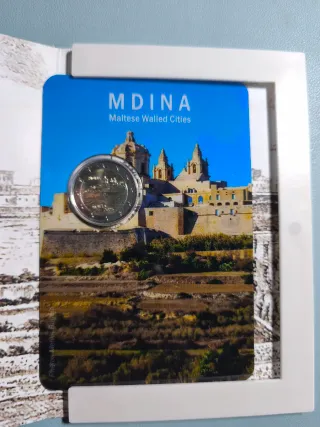 Moneda Malta 2025 Mdina