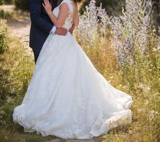 Vestido de Novia Patrik Talla 36 .