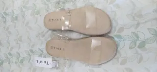 Alpargatas Sandalias Mujer Tina's Beige Talla 39