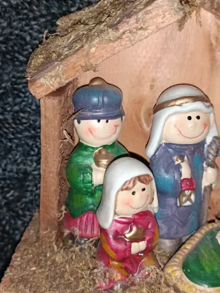 Nacimiento Belén Pesebre Antiguo