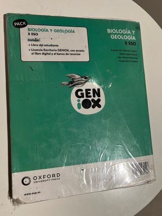 libro de texto biología y geología 3 ESO