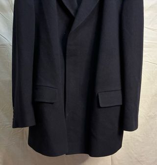 Abrigo Burberry Lana Azul