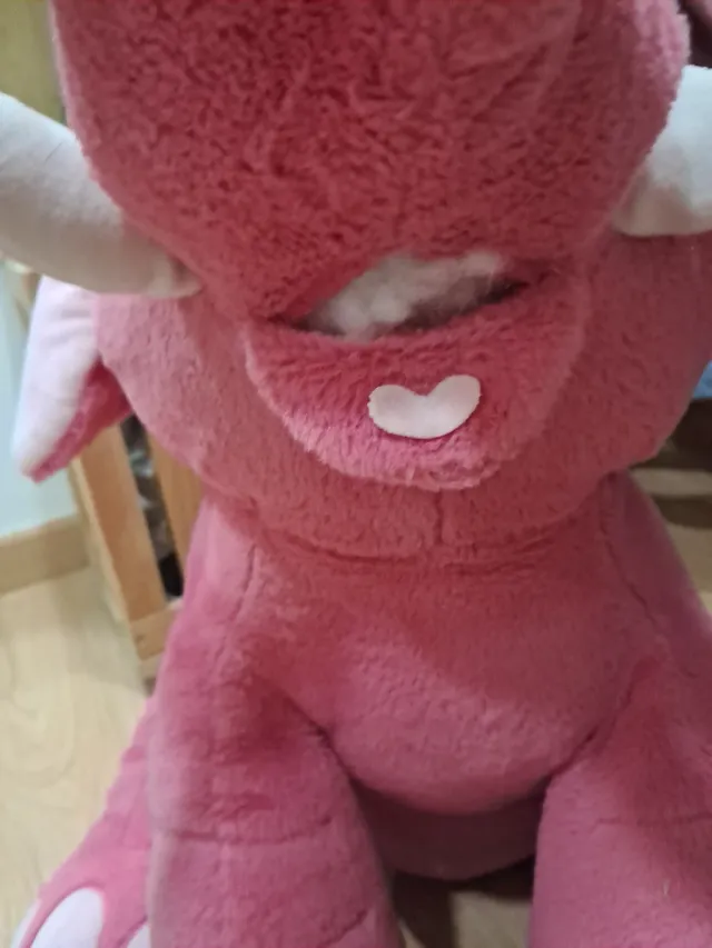 Peluche Elefante Rosa Grande
