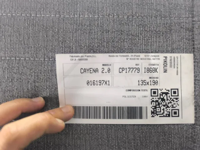 Colchón Pikolin 135x190