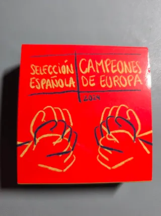 Moneda 10€ España 2024 Campeones Europa