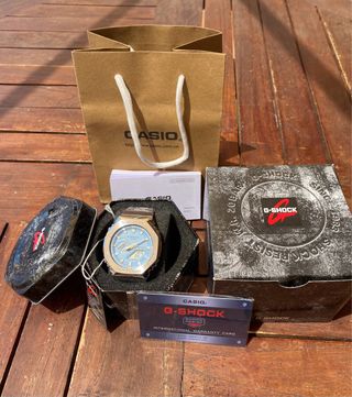 Reloj Casio G-Shock GM-2110D-2AER Acero Azul