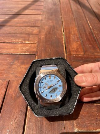 Reloj Casio G-Shock GM-2110D-2AER Acero Azul