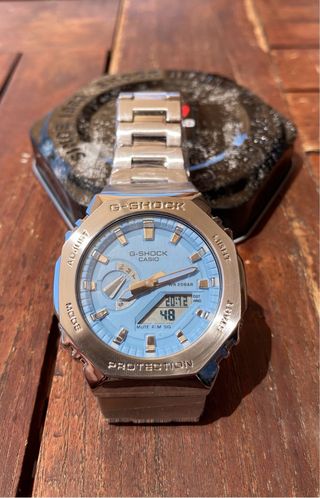 Reloj Casio G-Shock GM-2110D-2AER Acero Azul