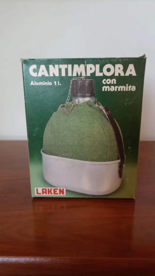 Cantimplora Laken Aluminio 1L con Marmita