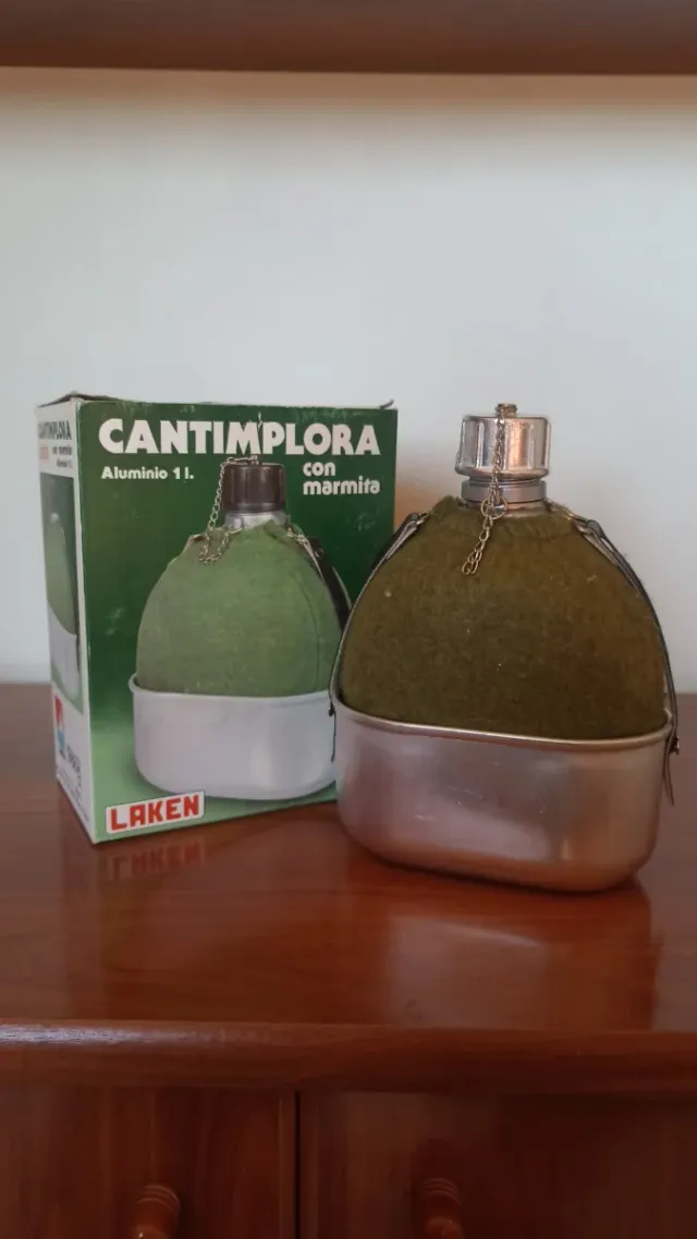 Cantimplora Laken Aluminio 1L con Marmita